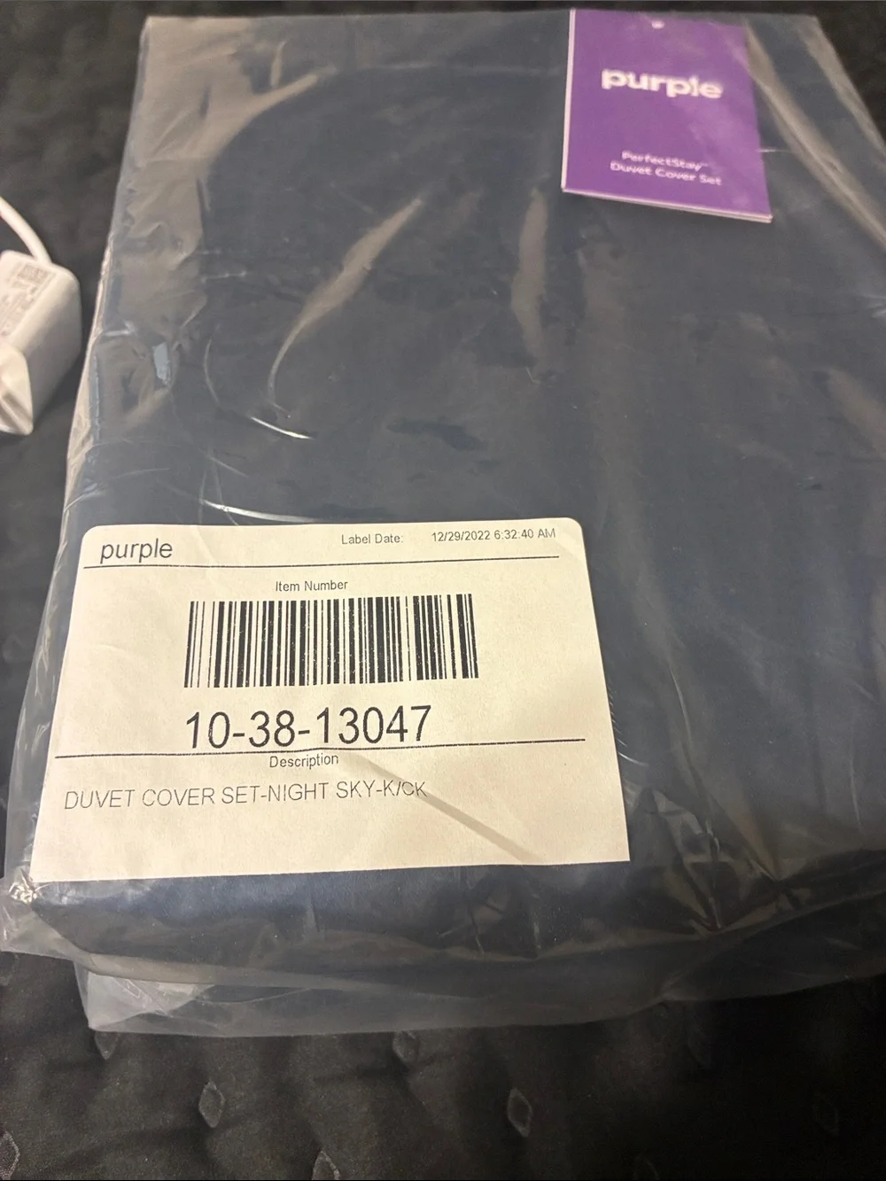 PerfectStay Duvet Cover Set - Night Sky - KING - CAL KING - NEW SEALED PACKAGING